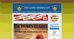 Desktop Screenshot of cbclaret.com